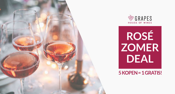 Viva Rosé! - De Grapes Rosé Zomer Deal